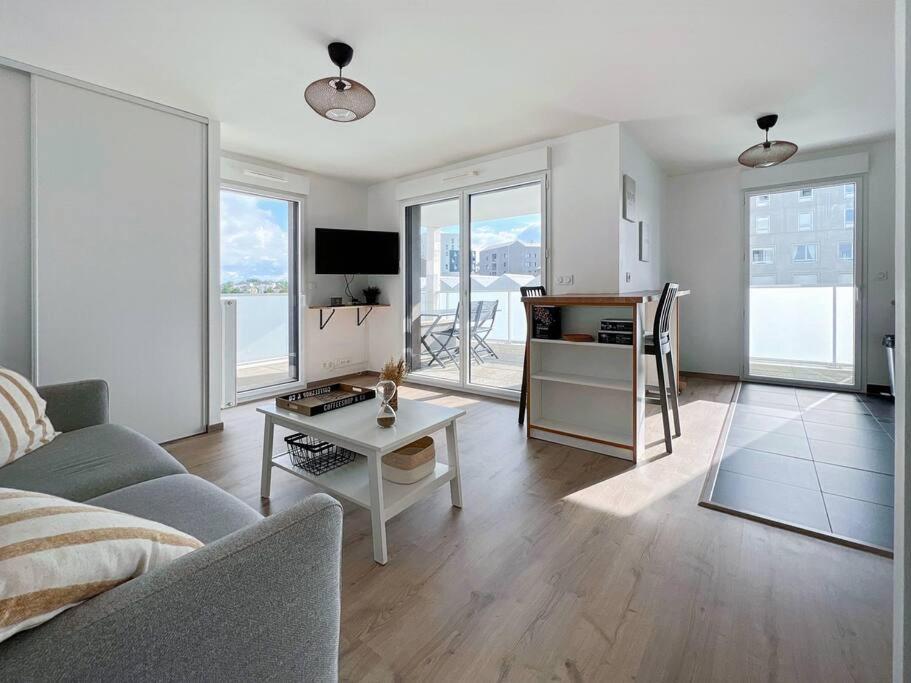 Perle De Baud - Centre - Luxueux - Fitness Apartment Рен Екстериор снимка
