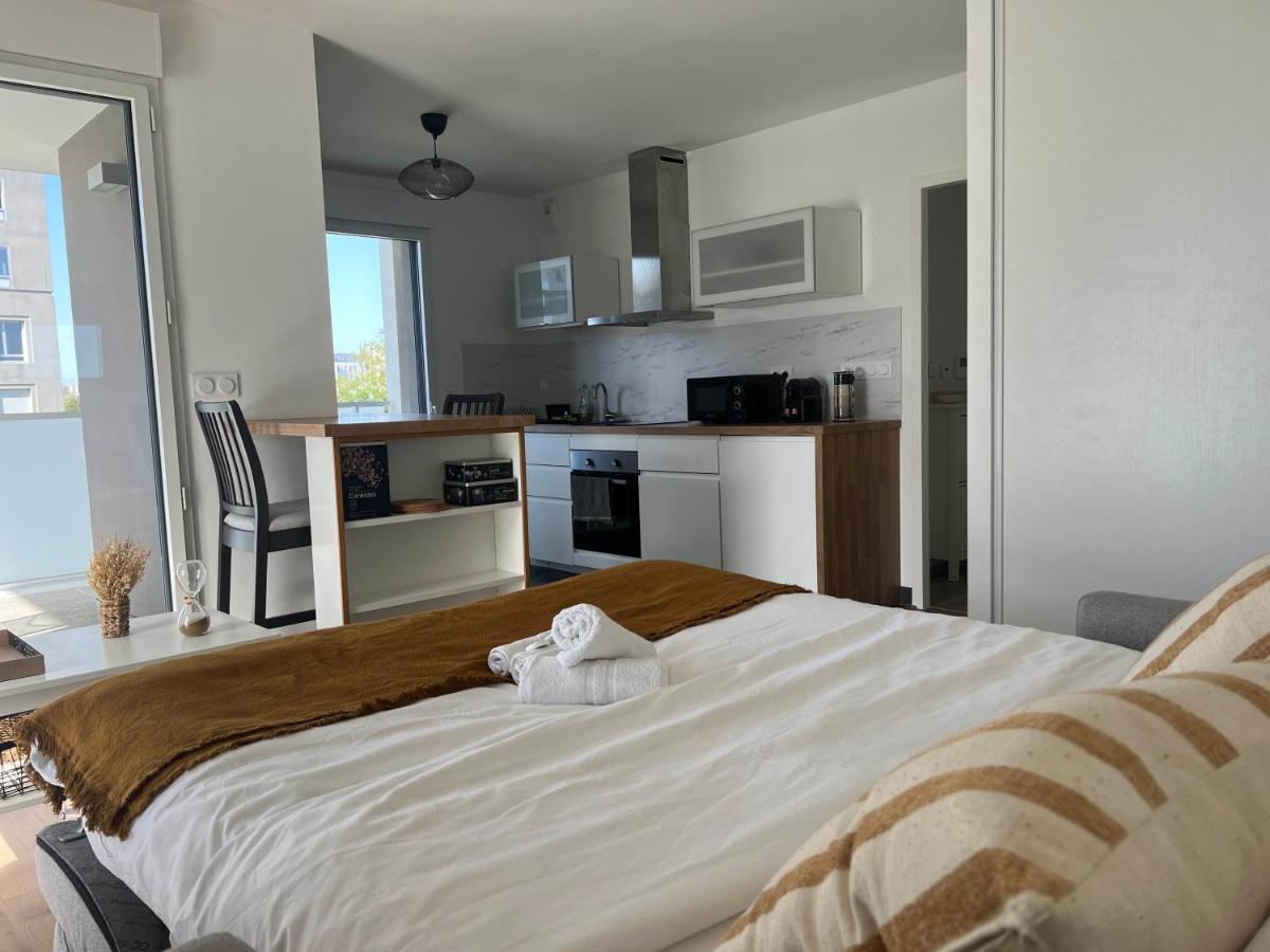Perle De Baud - Centre - Luxueux - Fitness Apartment Рен Екстериор снимка